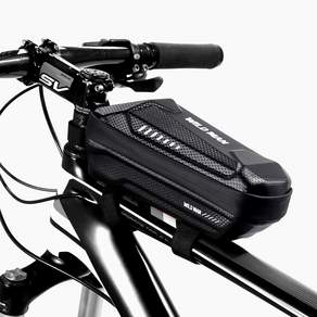 로드 MTB 자전거 수납 방수 프레임 가방, 1개, 블랙