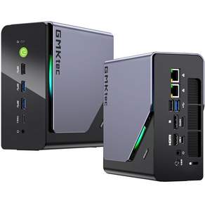 GMKtec K12 PC AMD Ryzen 7 H 255 4.9 GHz NVMe SSD PCIe4. OCulink 2.5 G LAN HDMI2. 미니