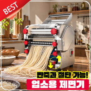 면팩토리 업소용제면기 전동 제면기 생면 칼국수 국수기계 면뽑는기계 스테인리스 만두피