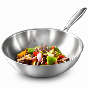 CookBuddy 궁중팬 인덕션 가스레인지 겸용 5중 316 스테인리스 중식 웍
