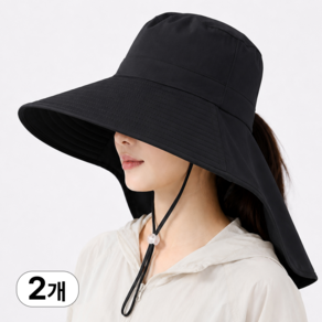 러닝크루 여성 자외선차단 햇빛가리개 모자