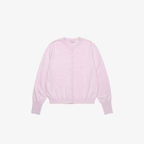 쓰리투에이티 MOP BUTTON CARDIGAN LAVENDER