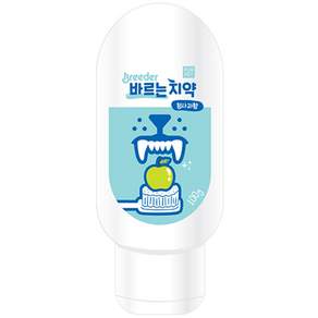 브리더 강아지 고양이 겸용 바르는치약 청사과향 100g