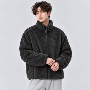 스파오 후리스 집업 퍼플리스 남성 여성 뽀글이 커플 단체