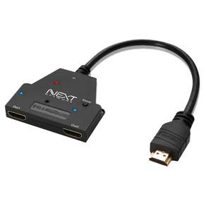 넥스트유 이지넷 유비쿼터스 HDMI 1대2 모니터 분배기