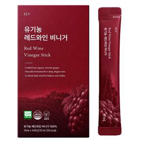 엘리브 유기농 레드와인 비니거 스틱