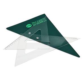 (Atom) 눈금 삼각자 30cm 세트 (2종) SN300 눈금자 각도 제도 삼각자세트