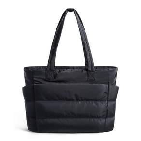 BAGSMART 여성 빅사이즈 숄더백 가벼운 구름 패딩 토트백 방수 가방 대용량