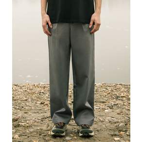 261EUI BACK LOW POCKET PANTS GRAY