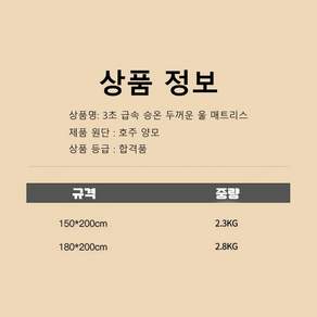 [2025신제품 출시]1/1+1호주 순양모 매트리스/단 4마리의 양으로 만드는 매트리스
