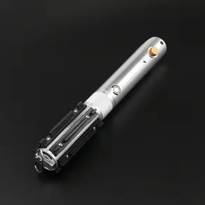 TXQSABER 라이트세이버 듀얼링 핸들 RGB 픽셀 제다이 헤비 블레이드 없는 FOC 메탈 힐트 소드 장난감 (성인
