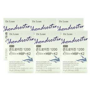 Dr. Lean 닥터린 콘드로이친 1200 콘레이티 + MBP + K2 트러플 비건비누 세트구성
