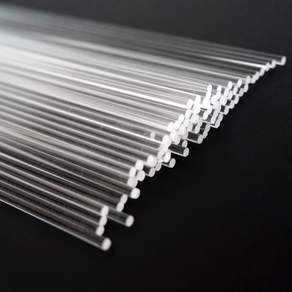 오하이오토퍼 토퍼 아크릴 막대 100개 3mm x 약 20cm 원형 투명스틱