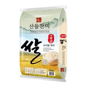 산들찬미 2026년산 햅쌀 우리쌀 백미 상등급