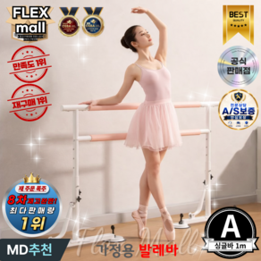 플렉스몰 발레바 높이조절 무용 체조 요가 필라테스 연습 스트레칭바