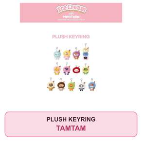 [공식] 세븐틴 MINITEEN 플러시 키링 TAMTAM