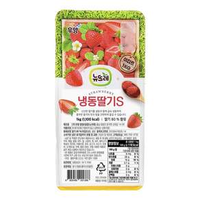 뉴뜨레 냉동딸기S 이집트산 / 가당딸기 딸기청