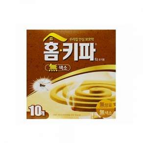 홈키파 모기퇴치용품 무향료 모기향 10p 여름용품 훈증기