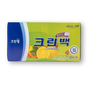 크린랩 뽑아쓰는 위생 크린백 17cm x 25cm