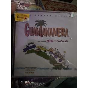 (수입CD) GUANTANAMERA *Soundtrack ORIGINAL 1995 CD CELIA CRUZ SONORA MATANCERA BOBBY CAPO