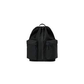 LOCKHEED MARTIN 록히드마틴 DRAW STRING MESH BACKPACK (BLACK)