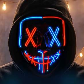 에이런 할로윈 LED 마스크 Halloween mask costumes