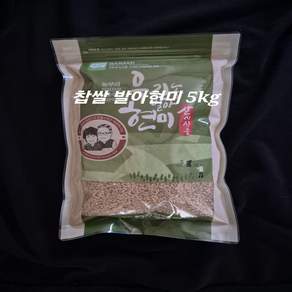 바라미농장 찹쌀발아현미5kg 산지직송 2025년산 햅쌀
