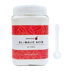식용 사과산 분말 DL-사과산 DL-MALIC ACID 스푼 포함