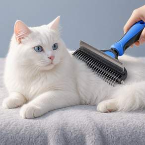 하루꿈 강아지 고양이 털 제거 빗 털갈이 브러쉬 엉킨털 제거 반려동물 미용용품PH-OR2607-C2