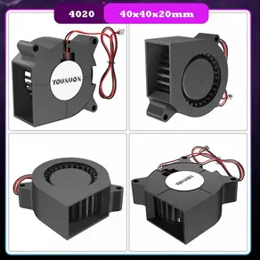 4010 12025 8010 30mm DC 5V 12V 24V 냉각 팬 브러시리스 모터 케이스 40MM 50MM 60MM 70MM 80MM 90MM 120M