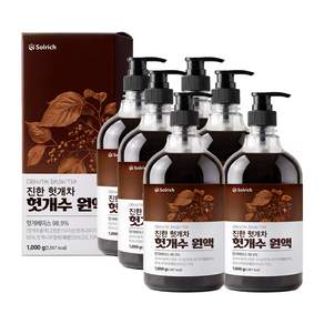 진한 헛개차 헛개수 원액 진액 HACCP 해썹 식약청 인증
