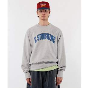 골든선샤인 G.S RAGLAN SWEATSHIRTSBMELANGE