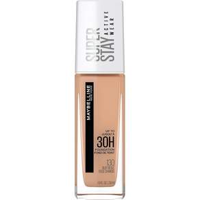 Maybelline Super Stay 풀 커버리지 리퀴드 파운데이션 액티브 웨어 메이크업 최대 30시간 착용 이동 땀 및 방수 매트 마감