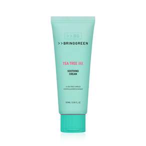 브링그린 티트리 시카 수딩 크림 플러스 100ml 강력한 수분 진정 효과