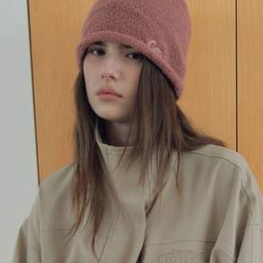 씨타 여성 비니 Fluffy Rolling Beanie CTA958(Pink) CTA958
