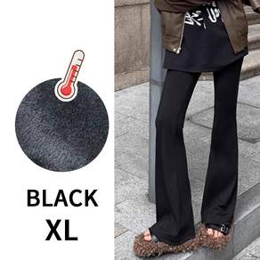닥터원베리 임산부 기모바지 부츠컷 레깅스 팬츠 요가바지