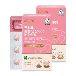 자연의품격 액티브 활성 엽산 800 비타민B