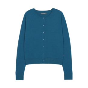 코이세이오 038 038 SOFT CARDIGAN TEAL