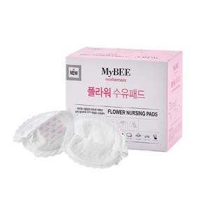 마이비 플라워 수유패드, 60매, 1개