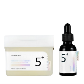 넘버즈인 5번 글루타지온C 2종세트 [흔적필름 패드 70매 + 흔적앰플 30ml]