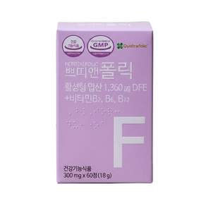 쁘띠앤 폴릭 활성엽산 비타민B 18g