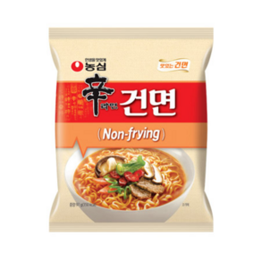 신라면 건면 97g, 5개 - 봉지라면