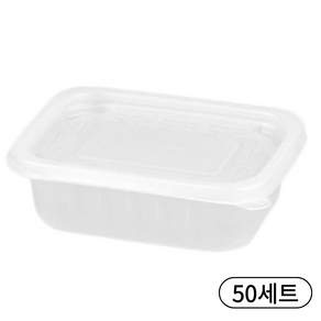여서담아 죽포장 용기 1회용 밀폐 죽용기 미니 일회용 사각 죽통