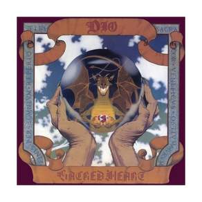 (수입 LP) Dio Sacred Heart [New Vinyl LP] Colored Vinyl Yellow