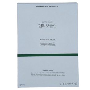 덴티오스 덴티오클린 구강유산균