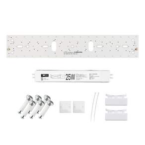 LED모듈 기판 리폼 세트 거실등(580x100mm) 25W 삼성 국산 자석 설치