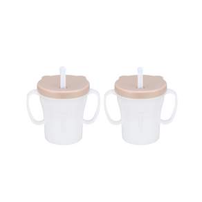 에디슨 베이비 흘림방지 빨대컵 1+1