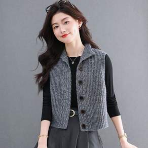 Beelski 여성 니트조끼 데일리 소프트 가을 겨울용 니트 베스트