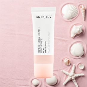 암웨이 아티스트리 톤업 글로우 크림 SPF50+PA++++