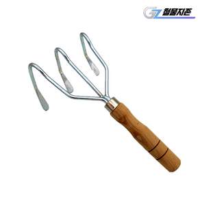 3발 조개잡이 해루질 바지락 호미 갯벌체험 도구 갈퀴 장비